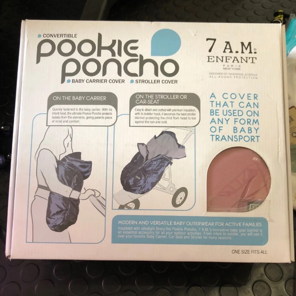 Light Pink Pookie Poncho